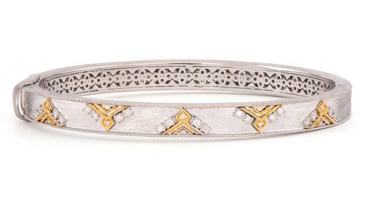 Mixed Metal Bangle