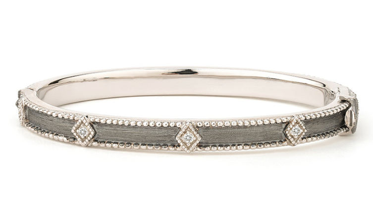 blackened silver bangle
