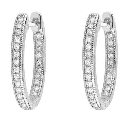 Small Oval Hoop Earrings