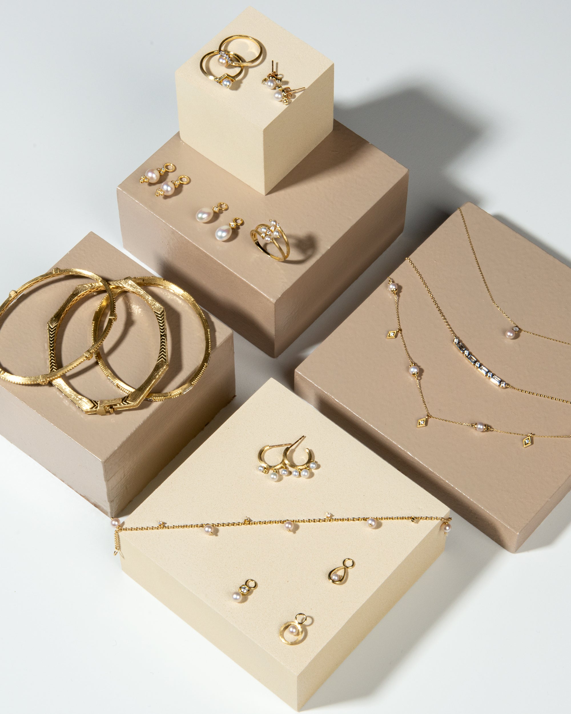boxes with jewelry on it