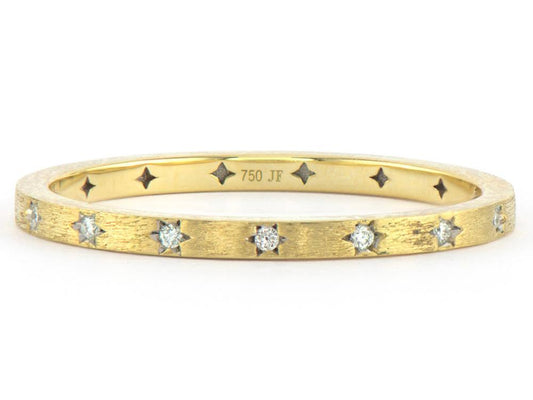 gold diamond band