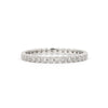 Petite White Diamond Band